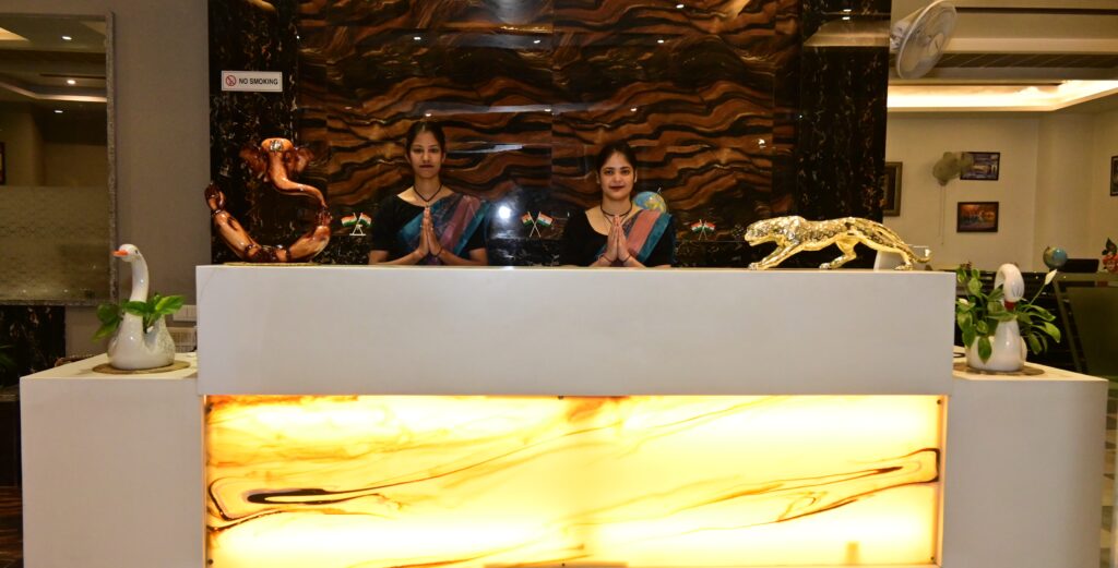 reception image of v hotel